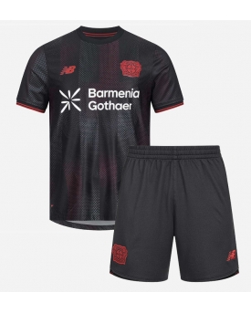 Billige Fotballdrakt Bayer Leverkusen Replika Hjemmedraktsett Barn 2025-26 Kortermet (med bukser)
